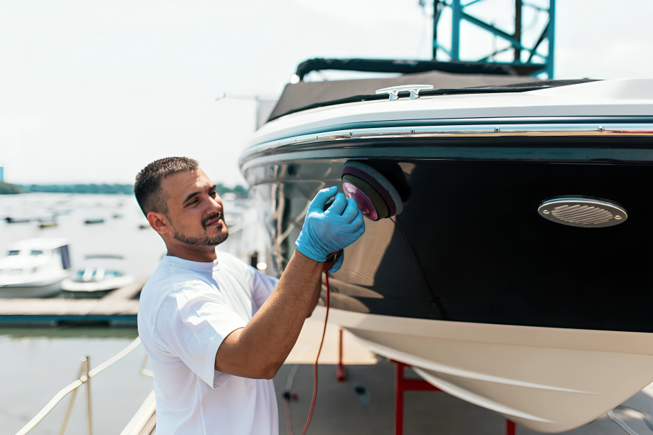 boat cleaning