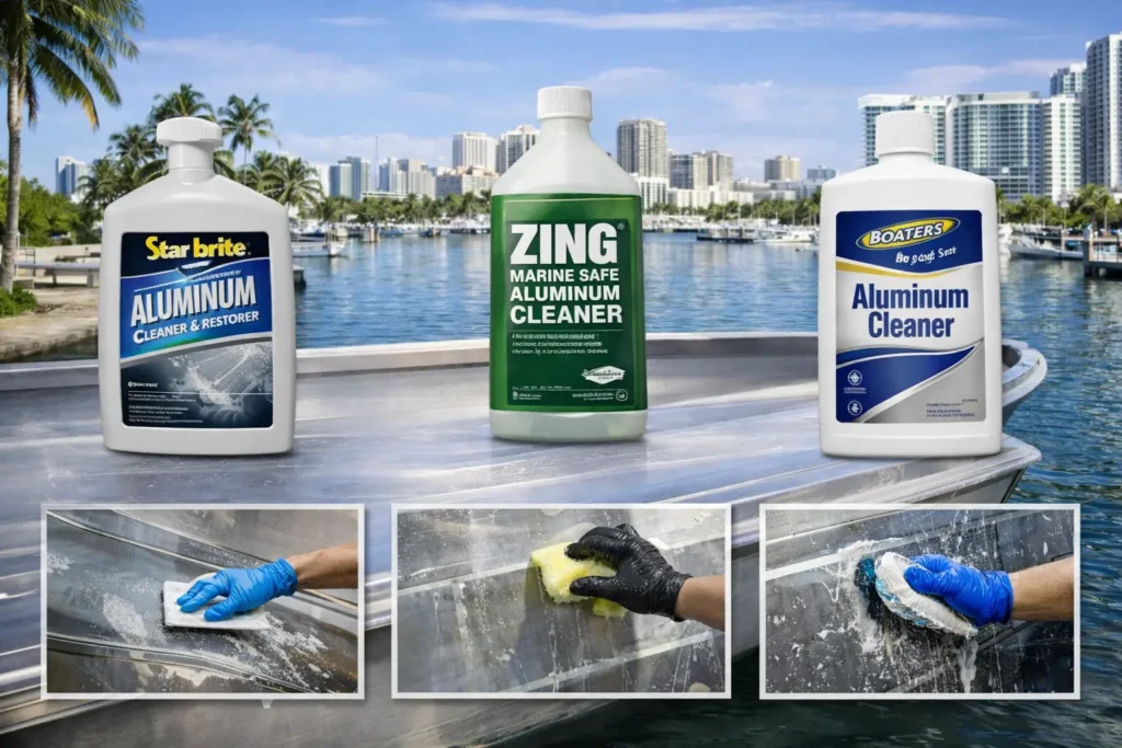 Aluminum Boat Cleaners